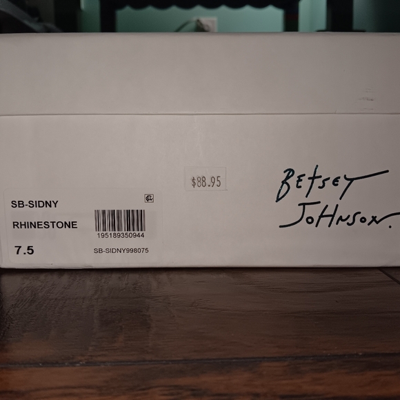 Betsey Johnson Rhinestone SB Sidney - Picture 5 of 7